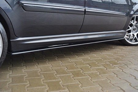 Maxton Side Skirts Diffusers Opel Zafira B Opc - Gloss Black