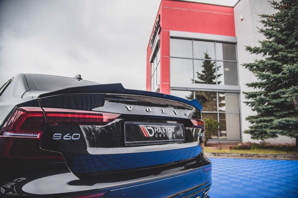 Maxton Spoiler Cap Volvo S60 R-Design Mk3 - Gloss Black