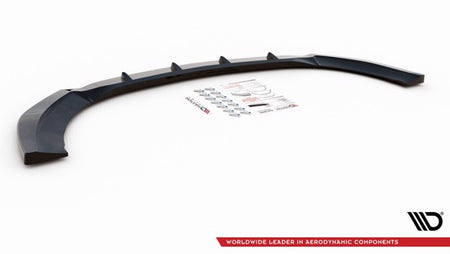 Maxton Front Splitter V.2 Mercedes-Benz V-Class Amg-Line W447 Facelift - Gloss Black