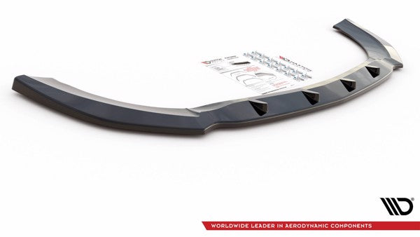 Maxton Front Splitter V.2 Mercedes-Benz V-Class Amg-Line W447 Facelift - Gloss Black