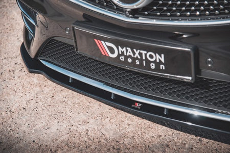 Maxton Front Splitter V.2 Mercedes-Benz V-Class Amg-Line W447 Facelift - Gloss Black