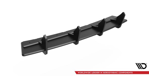 Maxton Street Pro Rear Diffuser Audi A4 B9 Facelift - Black