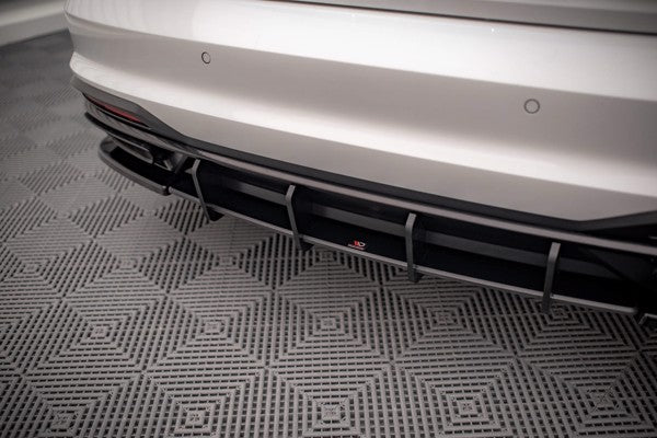 Maxton Street Pro Rear Diffuser Audi A4 B9 Facelift - Black