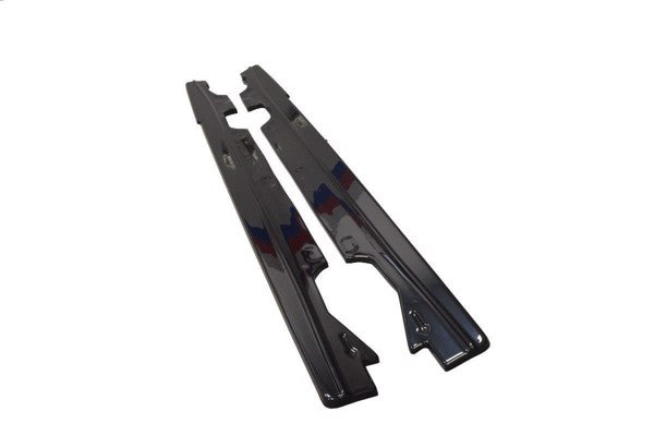 Maxton Side Skirts Diffusers Renault Megane Mk4 Hatchback - Gloss Black