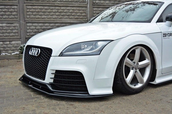 Maxton Front Splitter V.1 Audi TT RS 8J - Gloss Black