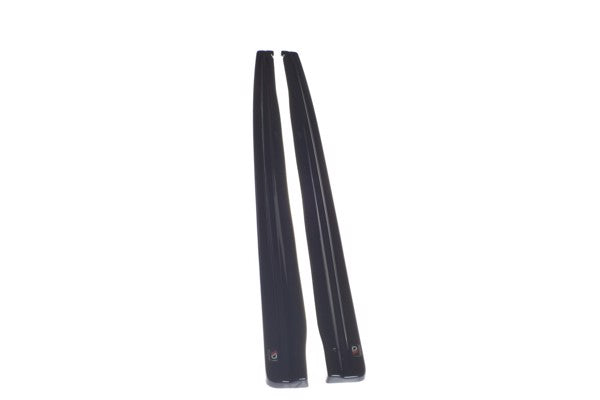 Maxton Side Skirts Diffusers Audi RS4 B9  - Gloss Black