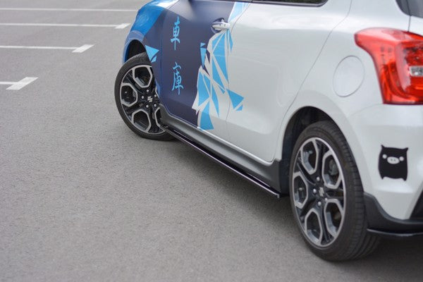 Maxton Side Skirts Diffusers Suzuki Swift 6 Sport - Gloss Black