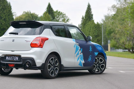 Maxton Side Skirts Diffusers Suzuki Swift 6 Sport - Gloss Black