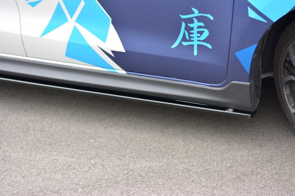 Maxton Side Skirts Diffusers Suzuki Swift 6 Sport - Gloss Black