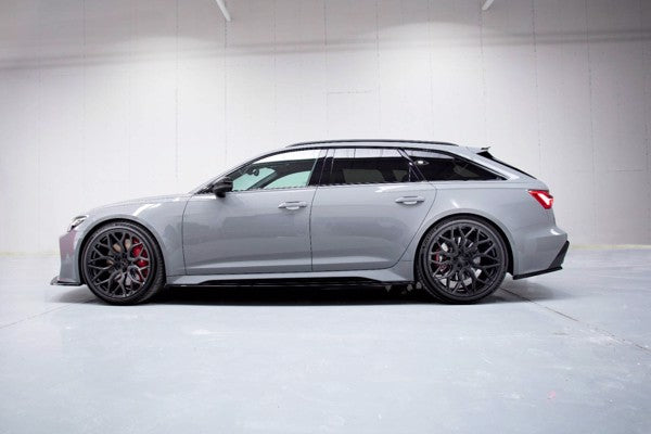 Maxton Rear Side Splitters V.1 Audi RS6 C8 / RS7 C8 - Gloss Black