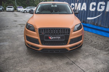 Maxton Front Splitter Audi Q7 S-Line Mk.1 - Gloss Black