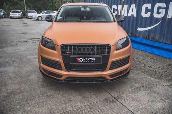 Maxton Front Splitter Audi Q7 S-Line Mk.1 - Gloss Black