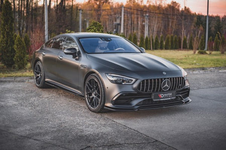 Maxton Front Splitter V.1 Mercedes-Amg Gt 53 4-Door Coupe - Gloss Black