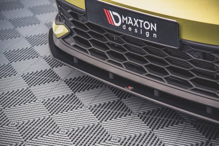 Maxton Racing Durability Front Splitter Volkswagen Golf 8 Gti Clubsport - Black