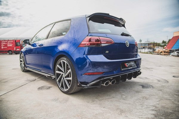 Maxton Rear Side Flaps Volkswagen Golf 7 R Facelift