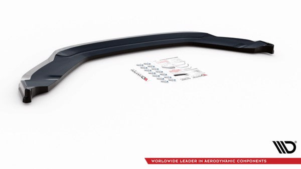 Maxton Front Splitter V.2 Skoda Kodiaq Mk1 Facelift - Gloss Black