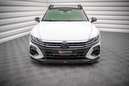 Maxton Front Splitter V.3 Volkswagen Arteon R - Gloss Black