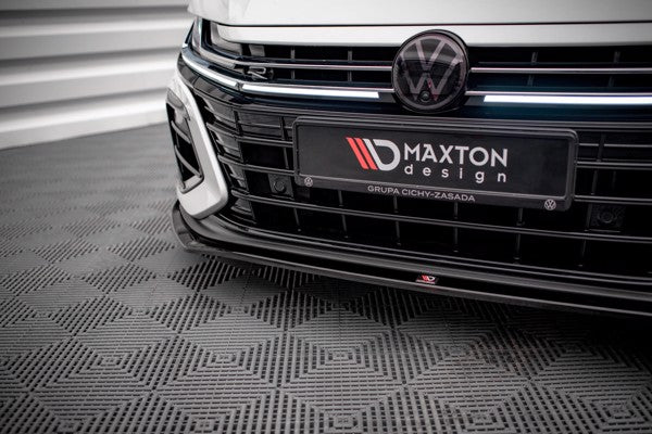 Maxton Front Splitter V.3 Volkswagen Arteon R - Gloss Black
