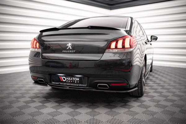 Maxton Spoiler Cap Peugeot 508 Gt Mk1 Facelift - Gloss Black