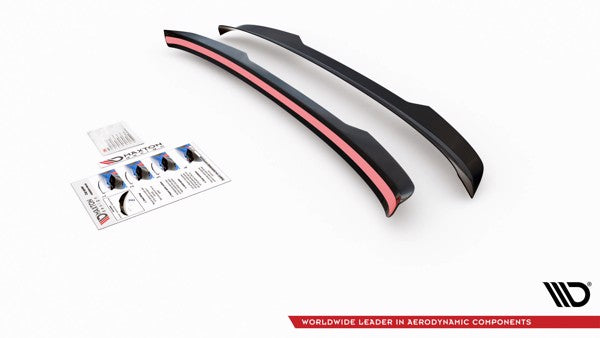 Maxton Spoiler Cap Volkswagen Touareg R-Line Mk3 - Gloss Black