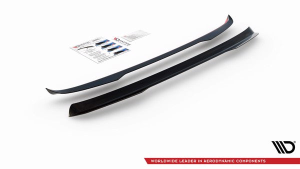 Maxton Spoiler Cap Volkswagen Touareg R-Line Mk3 - Gloss Black