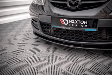 Maxton Street Pro Front Splitter Mazda 3 Mps Mk1 - Black