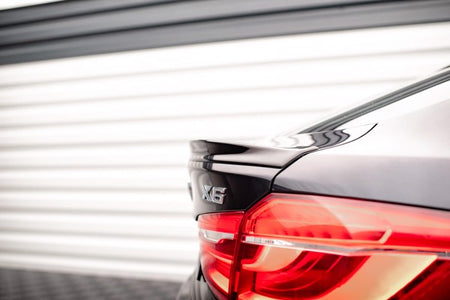 Maxton 3D Spoiler Cap V.2 BMW X6 M-Pack F16 - Gloss Black