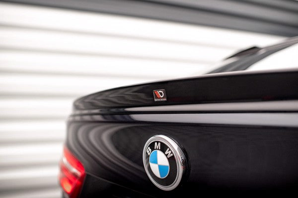 Maxton 3D Spoiler Cap V.2 BMW X6 M-Pack F16 - Gloss Black