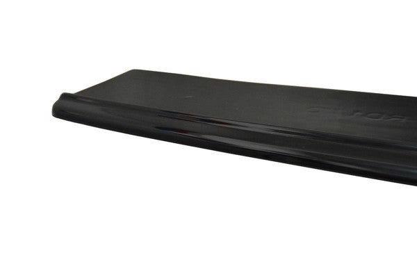 Maxton Central Rear Splitter Audi A6 C7 Avant S-Line Facelift - Gloss Black