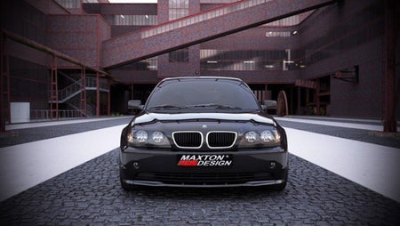 Maxton Front Splitter BMW 3 E46 Saloon Facelift Model - Gloss Black