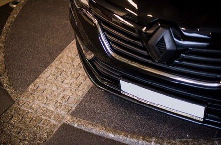 Maxton Front Splitter Renault Talisman V.1 - Gloss Black