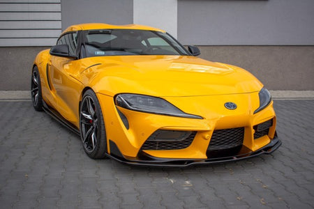Maxton Front Splitter V.2 Toyota Supra Mk5 - Gloss Black