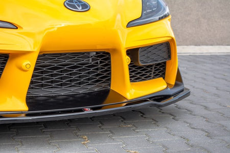 Maxton Front Splitter V.2 Toyota Supra Mk5 - Gloss Black
