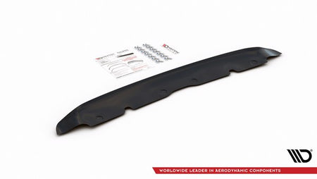 Maxton Front Splitter V.2 For BMW 1 F40 M-Pack/ M135I  - Gloss Black