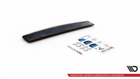 Maxton Central Rear Splitter Audi S7 C8 - Gloss Black