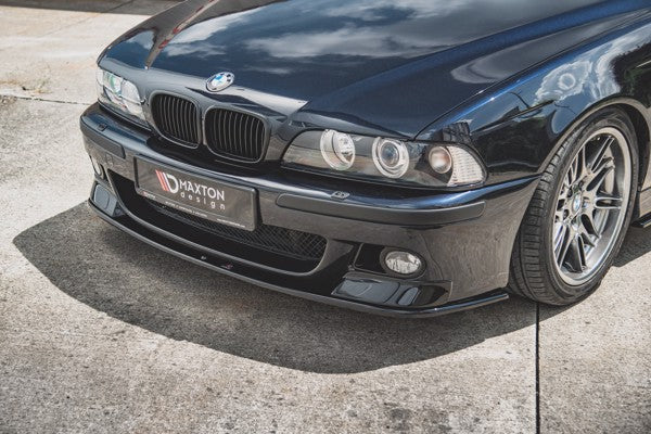 Maxton Front Side Splitters + Front Splitter Set  BMW M5 E39 - Gloss Black