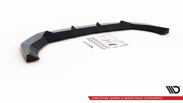 Maxton Front Splitter Skoda Karoq Sportline - Gloss Black