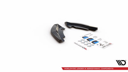 Maxton Rear Side Splitters Volkswagen T-Roc Mk1 - Gloss Black