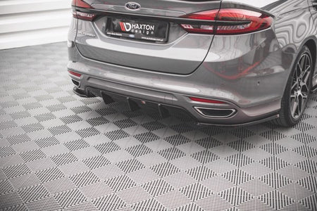 Maxton Rear Side Splitters V.2 Ford Mondeo St-Line Mk5 Facelift - Gloss Black