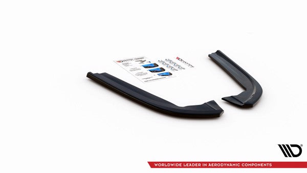 Maxton Rear Side Splitters V.2 Ford Mondeo St-Line Mk5 Facelift - Gloss Black