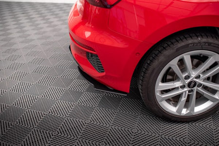 Maxton Street Pro Rear Diffuser Audi A3 Sportback 8Y - Black