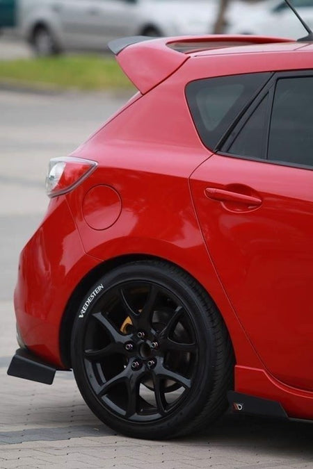 Maxton Rear Side Splitters Mazda 3 Mk2 Mps