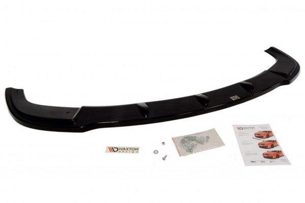 Maxton Front Splitter For BMW 5 E60 M-Pack - Gloss Black