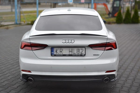 Maxton Rear Side Splitters Audi A5 S-Line F5 Sportback  - Gloss Black