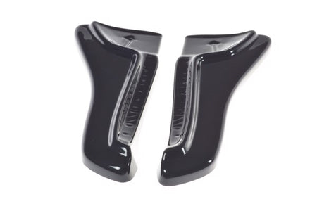 Maxton Rear Side Splitters V.1 Tesla Model X  - Gloss Black