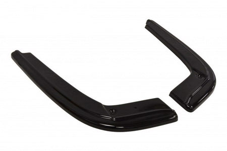 Maxton Rear Side Splitters For BMW 3 E92 Mpack - Gloss Black
