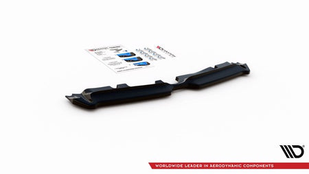 Maxton Central Rear Splitter Mini Countryman Mk2 F60 Jcw - Gloss Black