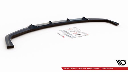 Maxton Front Splitter V.1 BMW  X5M F95 - Gloss Black