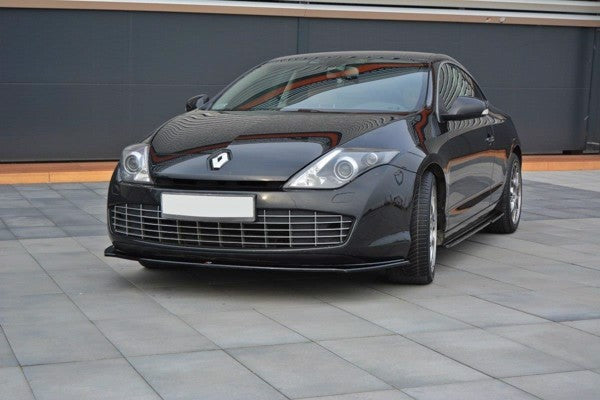 Maxton Front Splitter Renault Laguna Mk 3 Coupe - Gloss Black