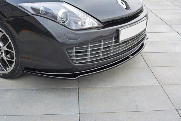 Maxton Front Splitter Renault Laguna Mk 3 Coupe - Gloss Black